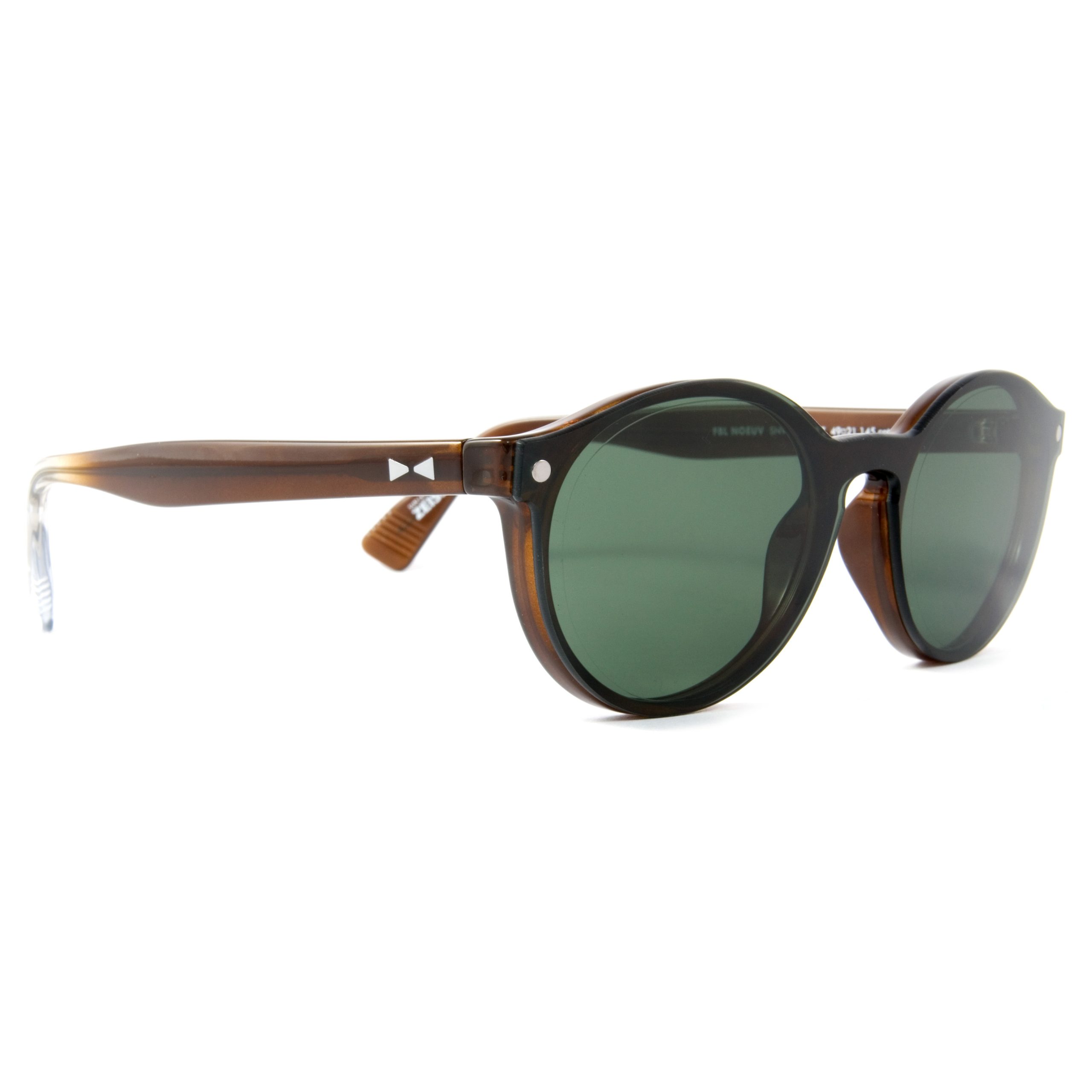 Snob Milano FBL Noeuv Kahverengi Unisex Optik / Güneş Gözlüğü - Görsel 4