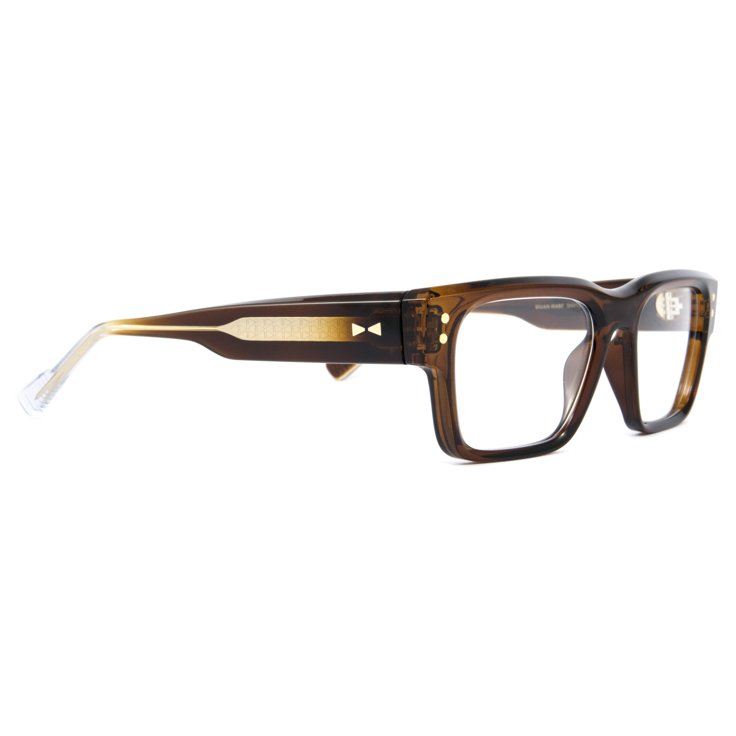 Snob Milano Giuan Mari Kahverengi Unisex Optik / Güneş Gözlüğü - Görsel 2