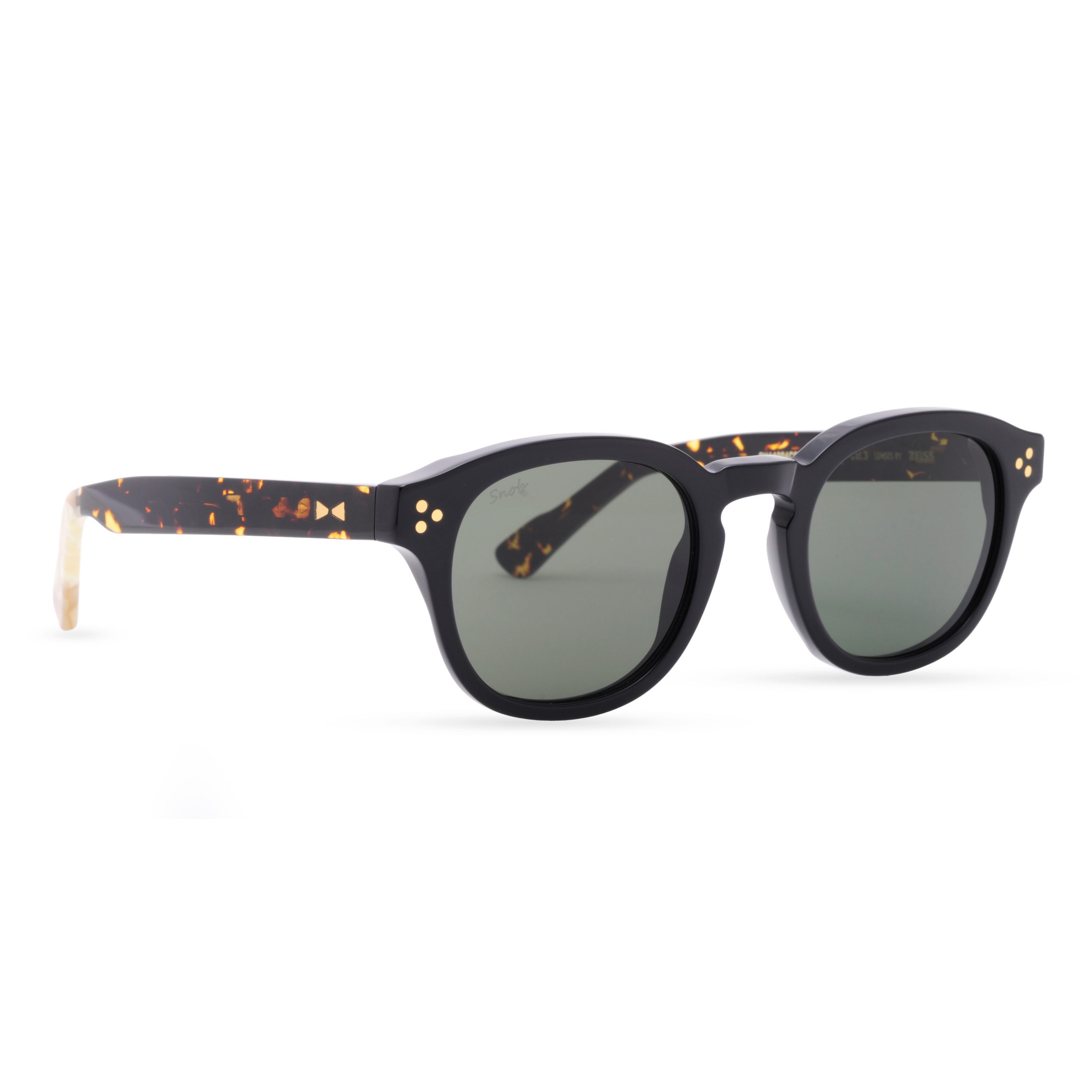 Snob Milano SNA1004 10th Anniversary Siyah Havana Unisex Güneş Gözlüğü - Görsel 2