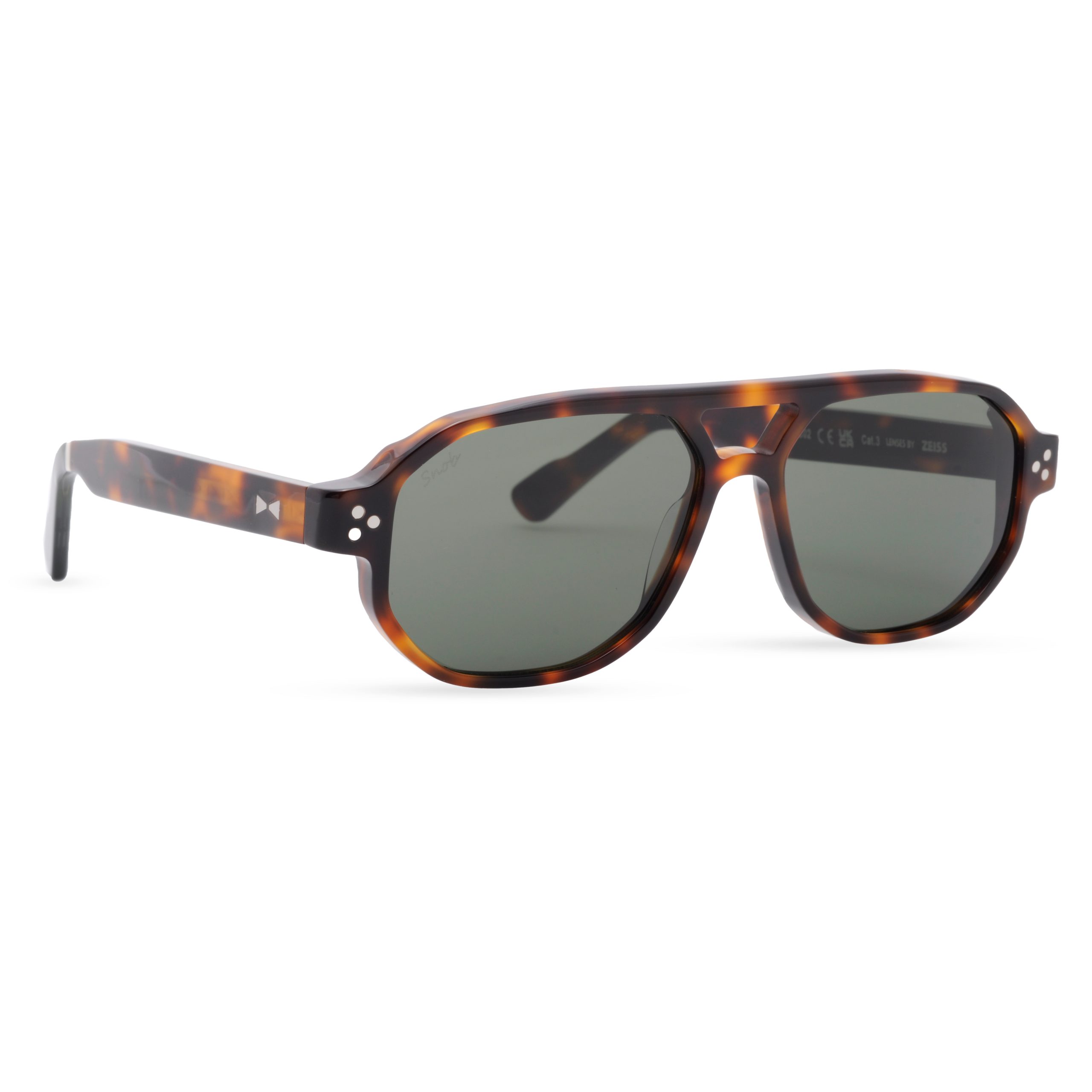 Snob Milano SNA1008 10th Anniversary Havana Unisex Güneş Gözlüğü - Görsel 2