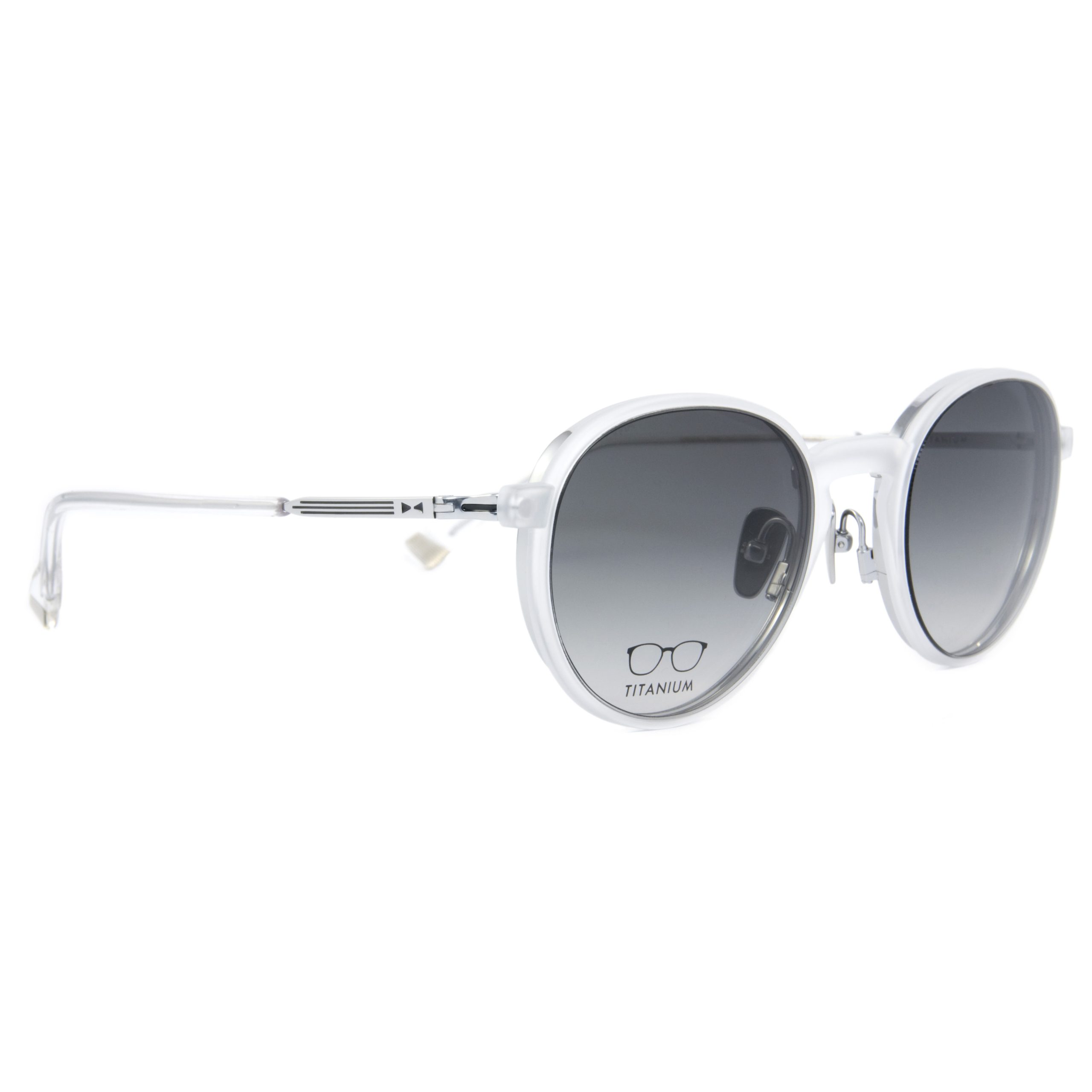 Snob Milano Special One Gümüş Gri Titanyum Unisex Optik & Güneş Gözlüğü - Görsel 3