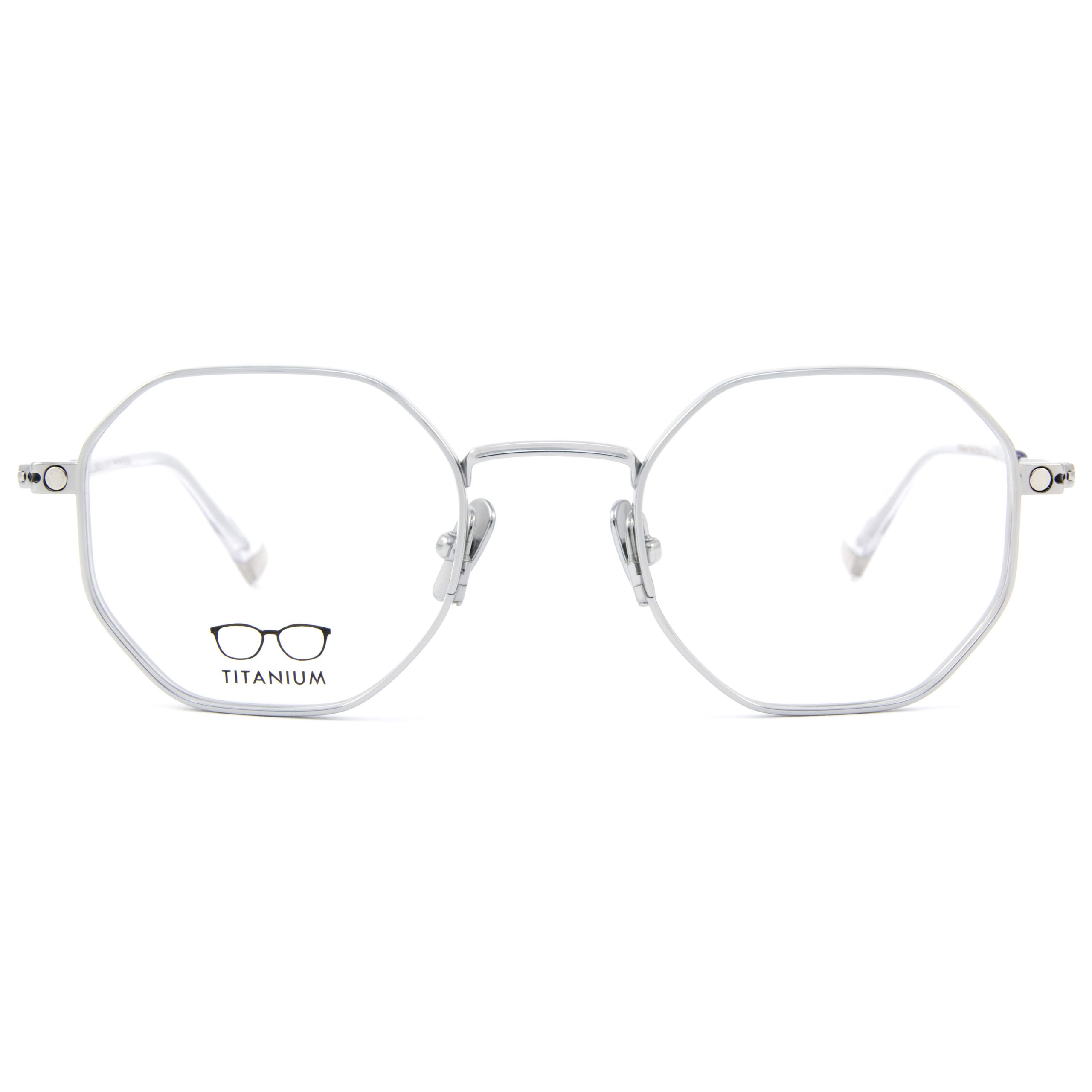 Snob Milano Special V Gümüş Titanyum Unisex Optik / Güneş Gözlüğü - Görsel 3