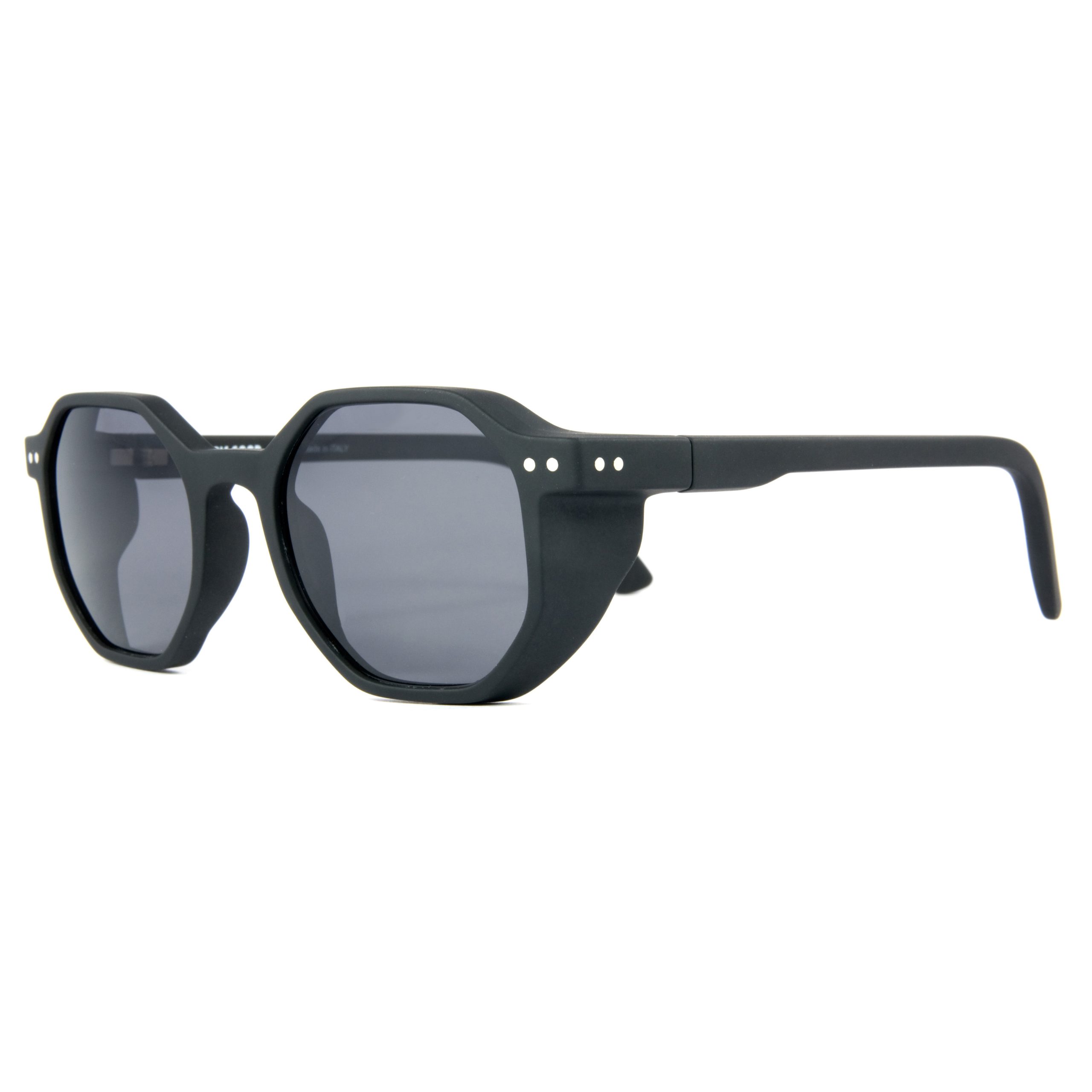 Sun's Good The Octagon Mat Siyah Polarize Unisex Güneş Gözlüğü - Görsel 2