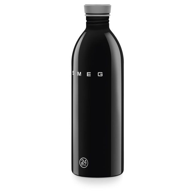 24 water bott black 1l 80492