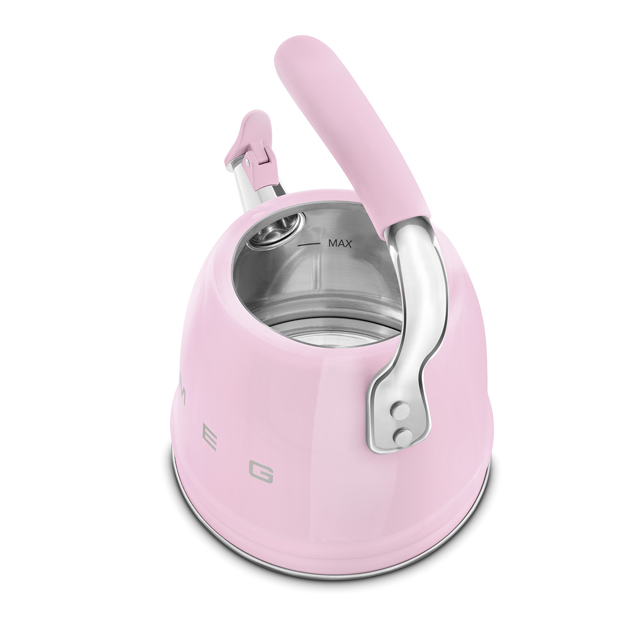 Smeg 50's Style Pembe Set Üstü Düdüklü Kettle 2.3 Lt - Görsel 7
