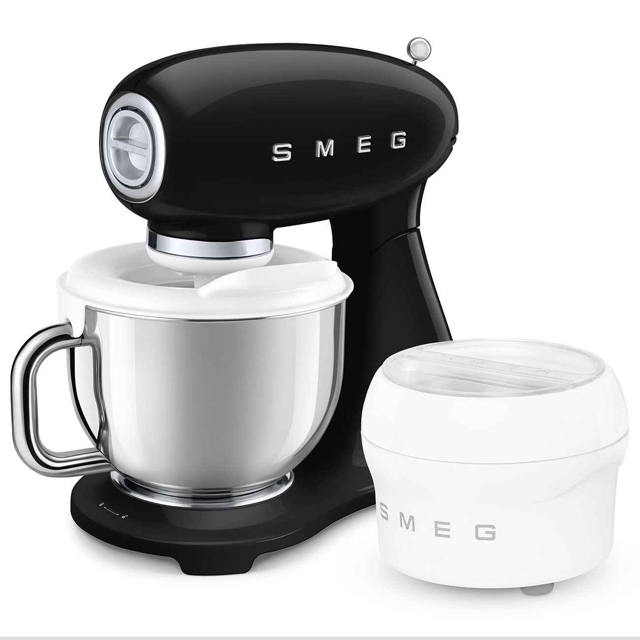 Smeg 50's Style Hamur Yoğurma & Mutfak Şefi - Siyah - Görsel 9