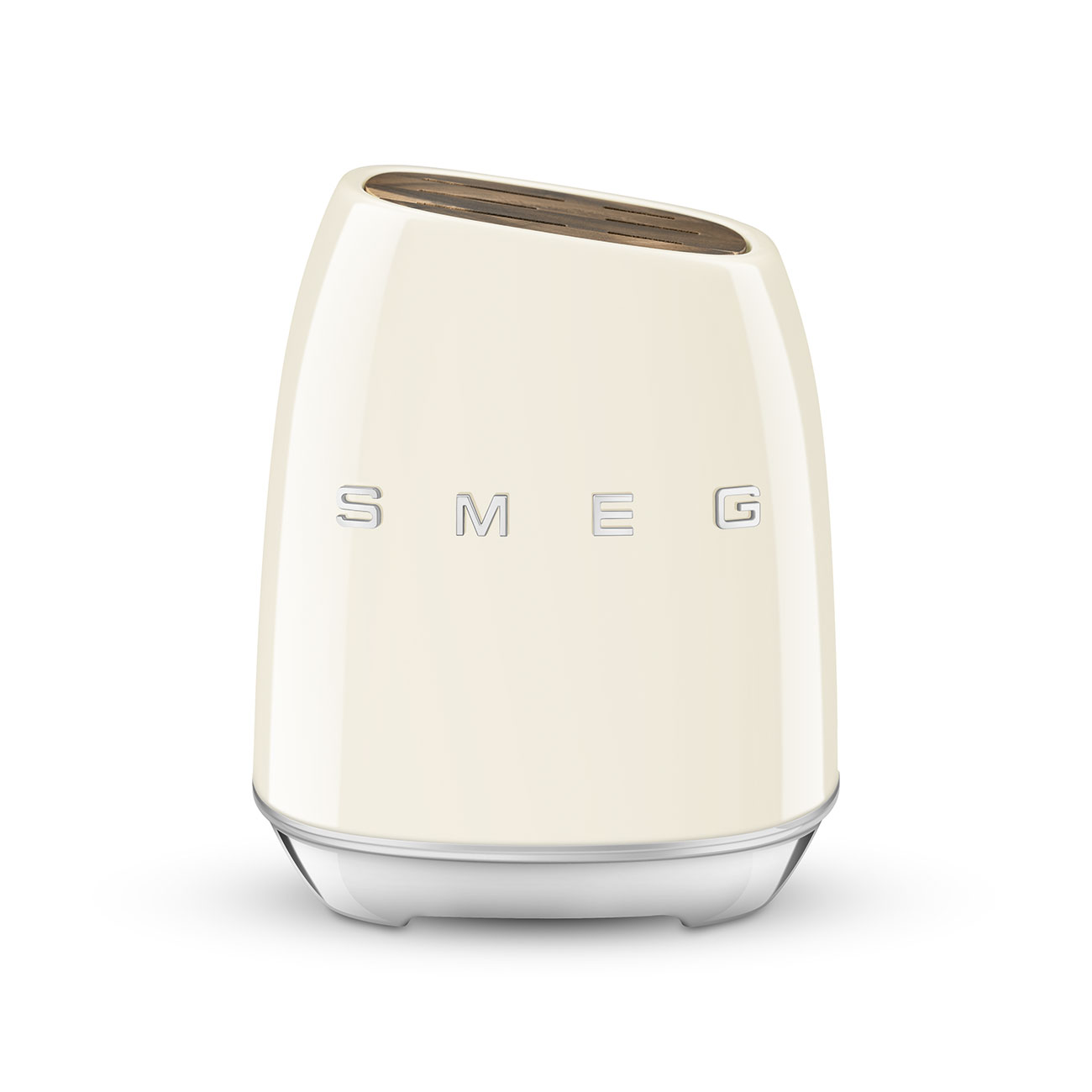 Smeg Standlı Bıçak Seti / Bıçak Bloğu - Krem - Görsel 2