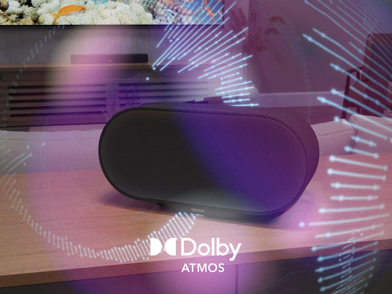 Denon Home 600 Dolby Atmos Destekli Kablosuz Akıllı Hoparlör - Görsel 5