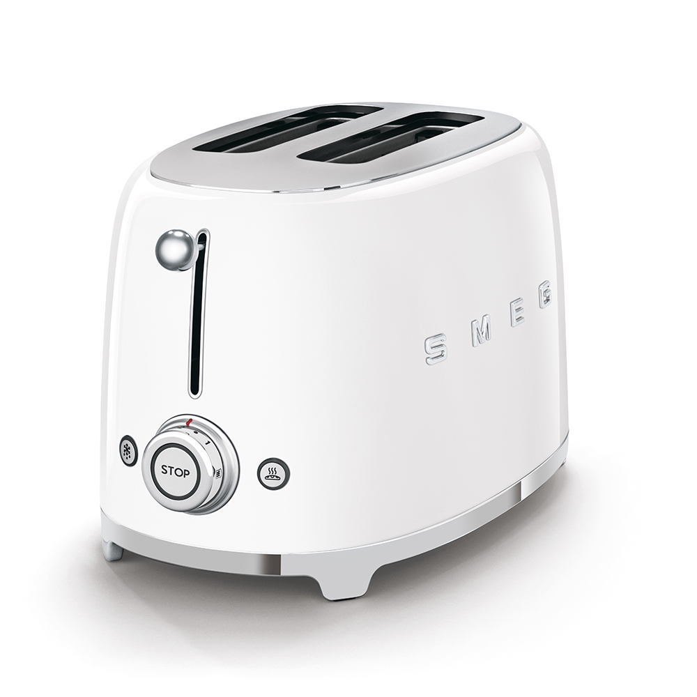 Smeg 50's Style 2 Dilim (2x1) Ekmek Kızartma Makinesi - Beyaz - Görsel 2