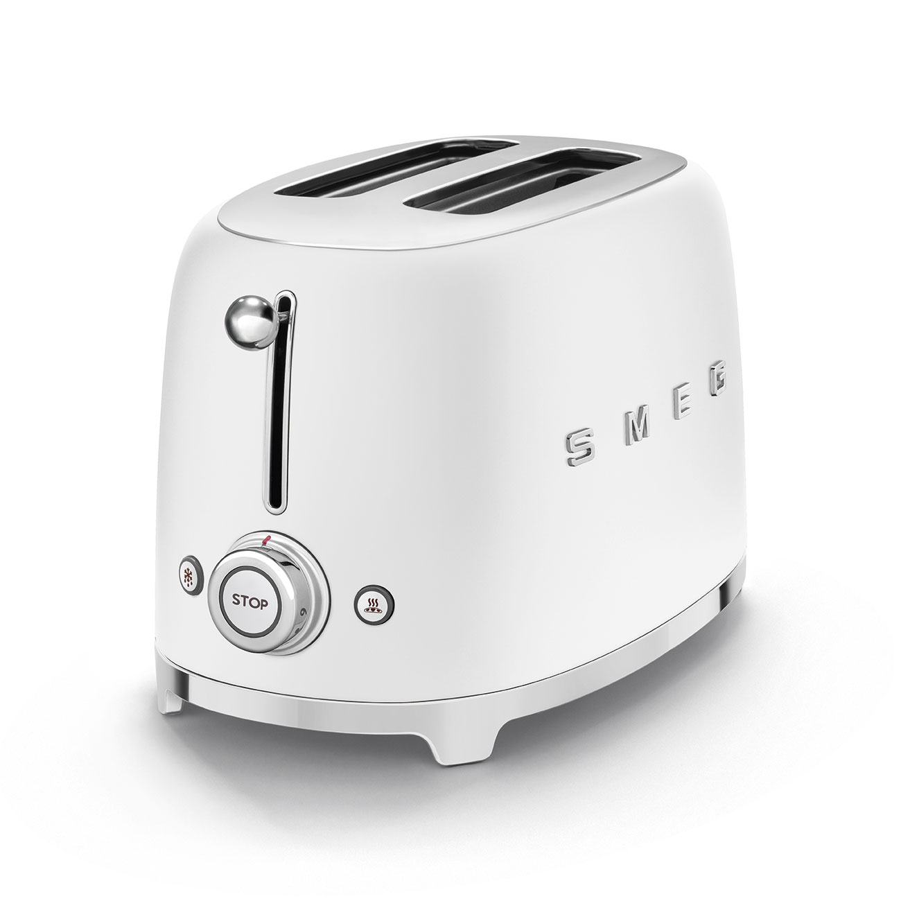 Smeg 50's Style 2 Dilim (2x1) Ekmek Kızartma Makinesi - Mat Beyaz - Görsel 4