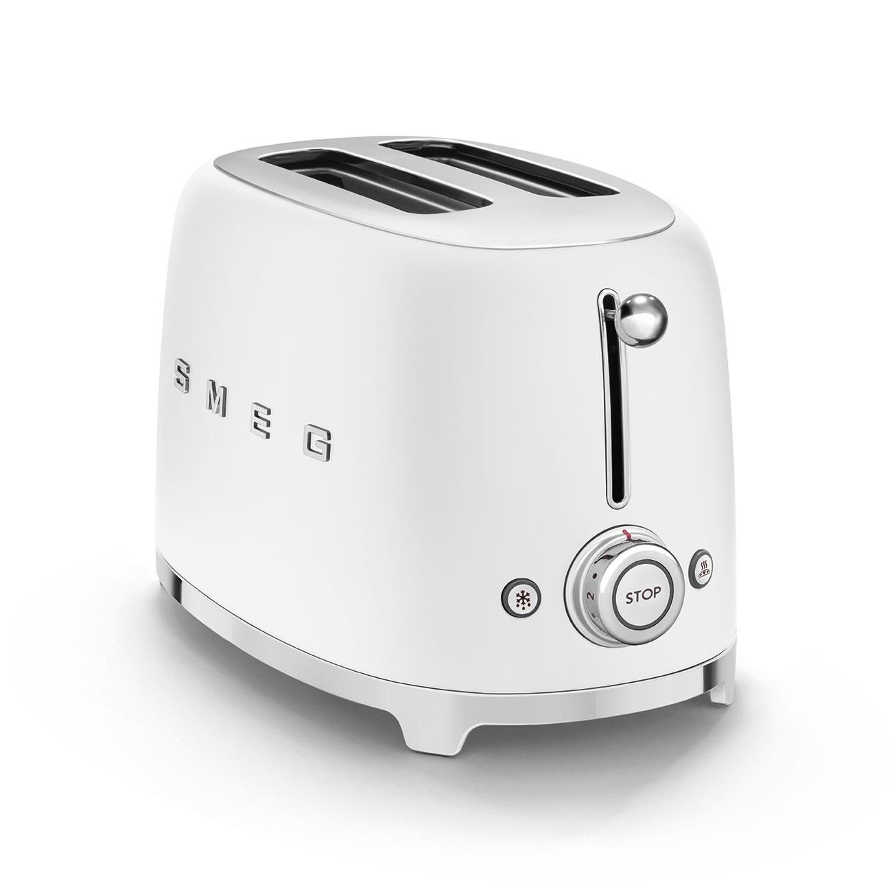 Smeg 50's Style 2 Dilim (2x1) Ekmek Kızartma Makinesi - Mat Beyaz - Görsel 6