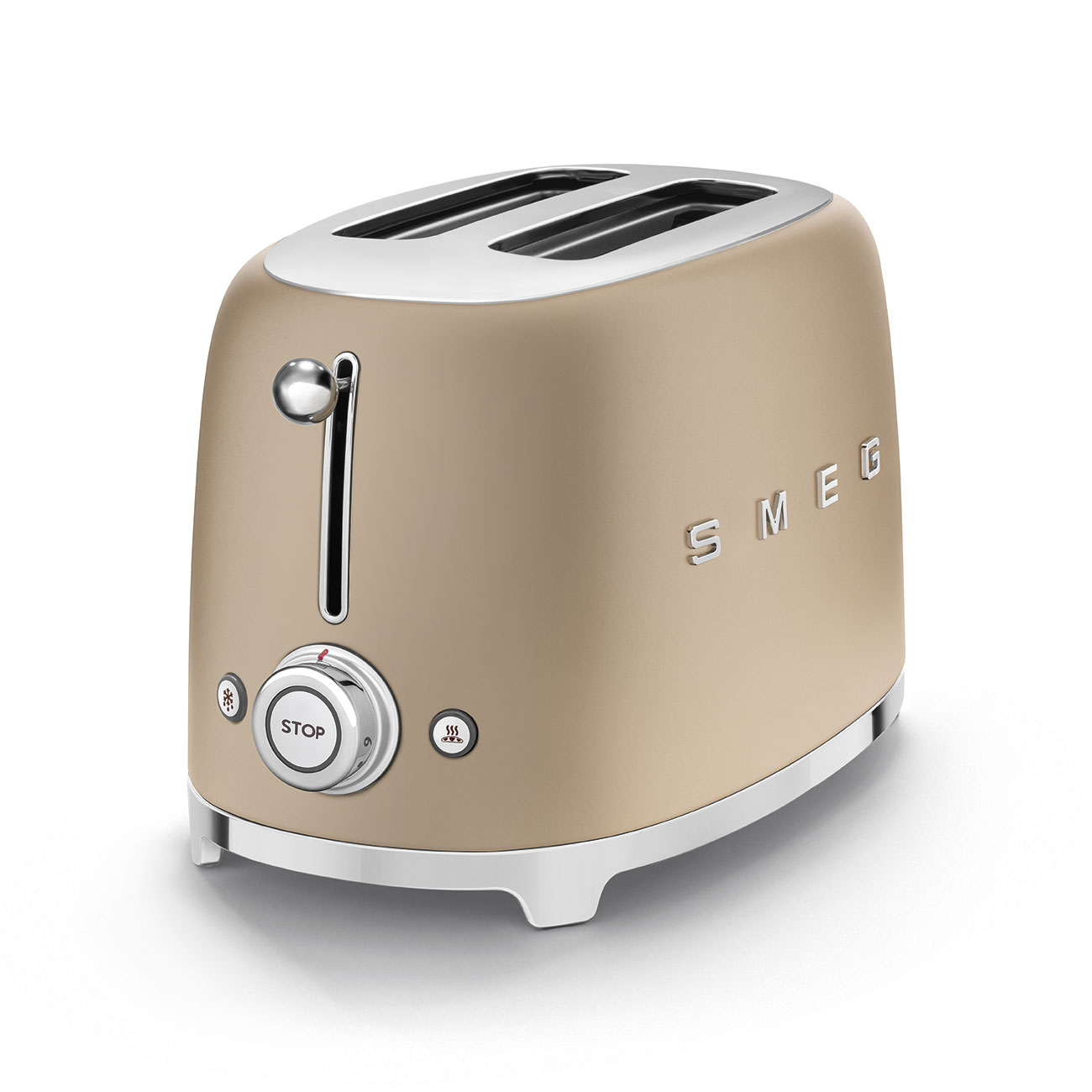 Smeg 50's Style 2 Dilim (2x1) Ekmek Kızartma Makinesi - Mat Altın - Görsel 4