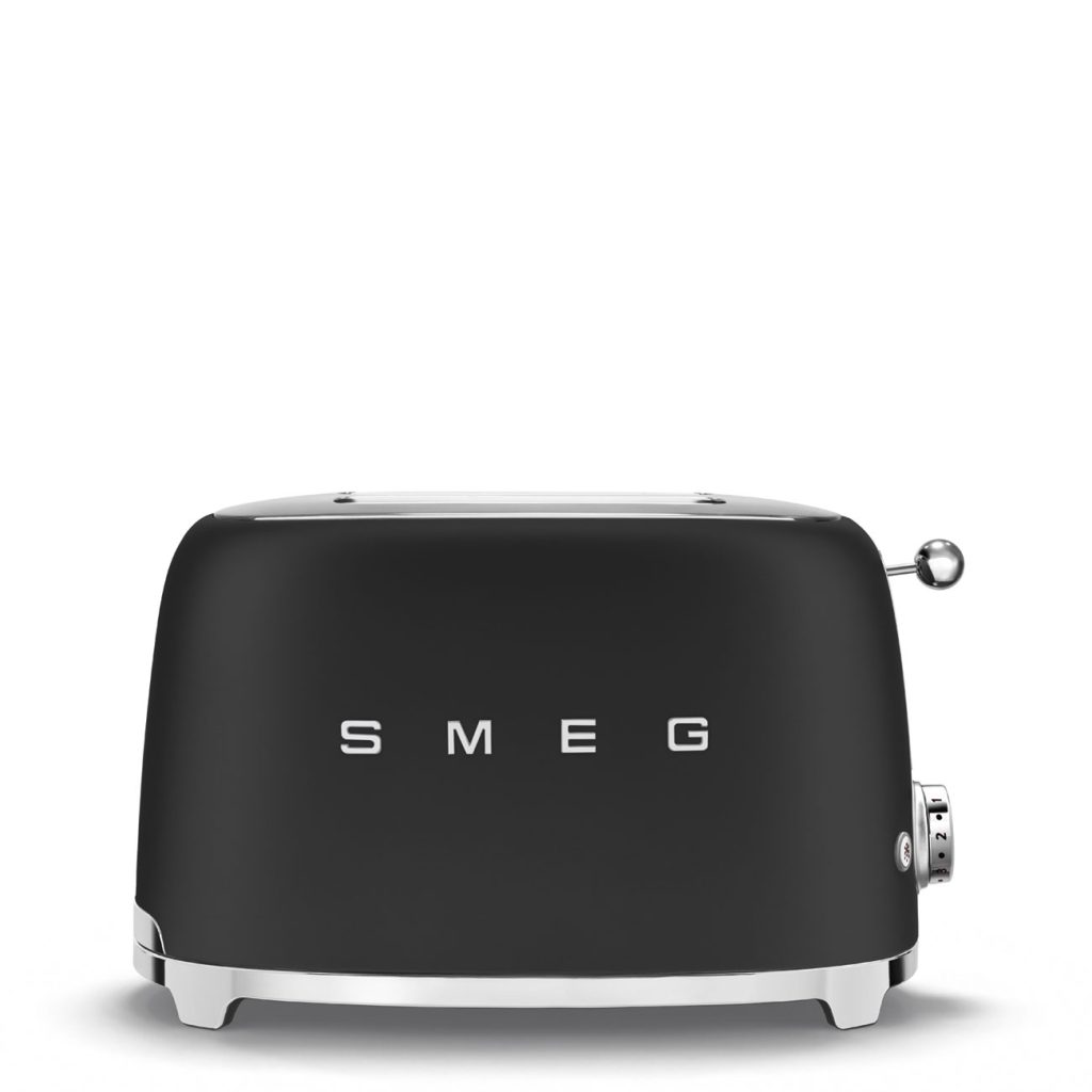 Smeg 50's Style 2 Dilim (2x1) Ekmek Kızartma Makinesi - Mat Siyah