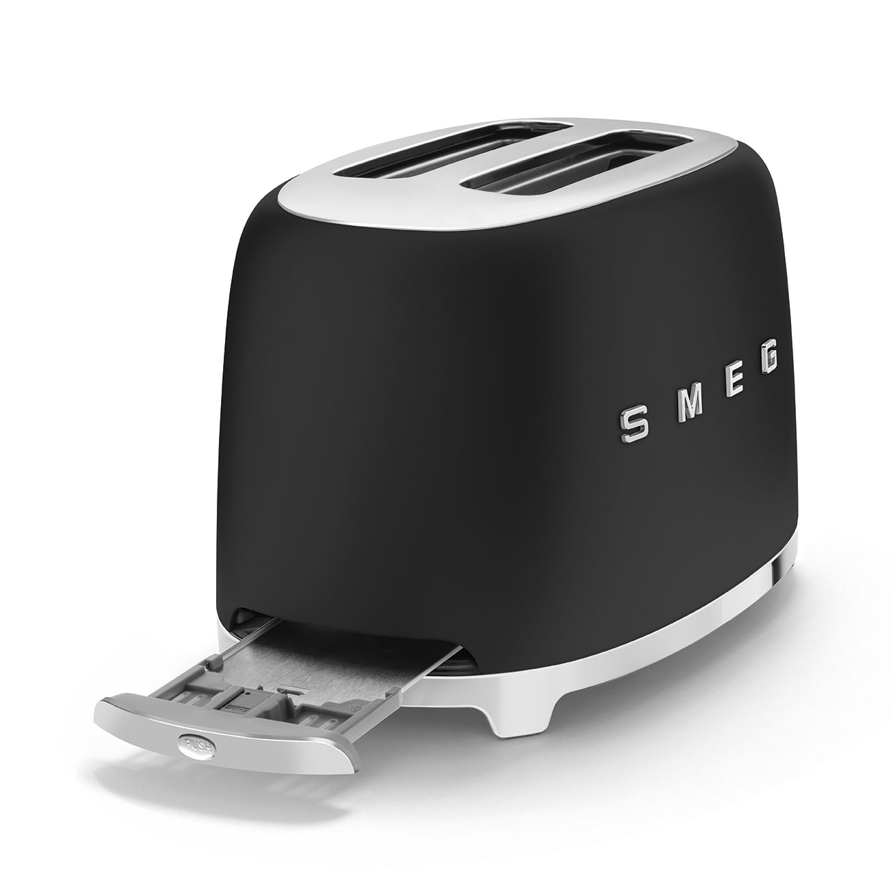 Smeg 50's Style 2 Dilim (2x1) Ekmek Kızartma Makinesi - Mat Siyah - Görsel 3