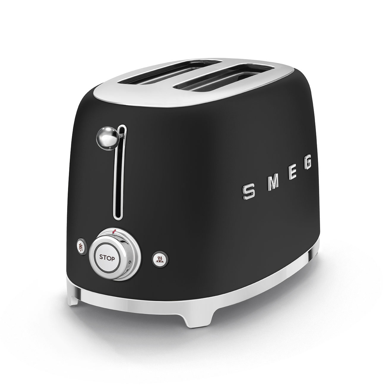 Smeg 50's Style 2 Dilim (2x1) Ekmek Kızartma Makinesi - Mat Siyah - Görsel 4