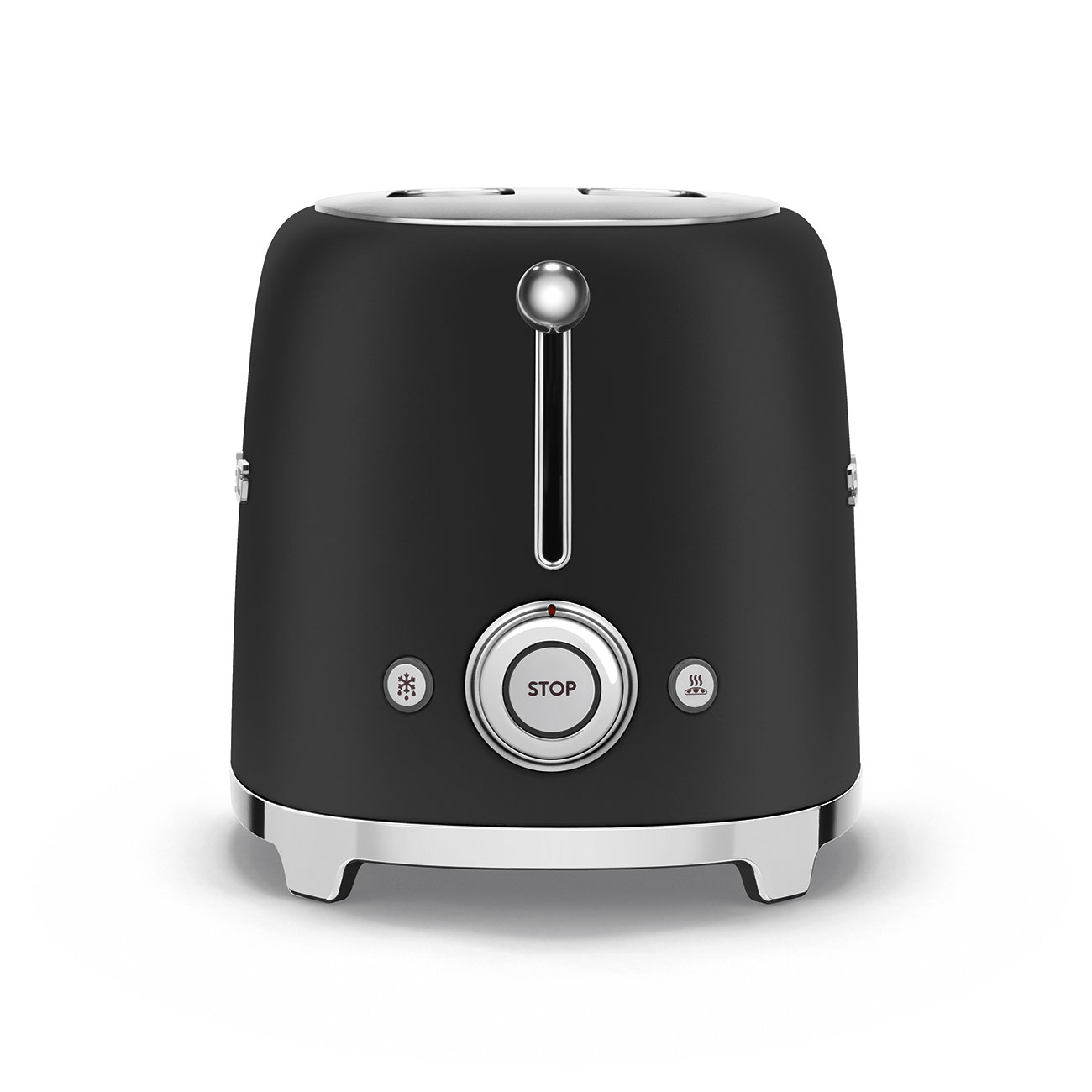 Smeg 50's Style 2 Dilim (2x1) Ekmek Kızartma Makinesi - Mat Siyah - Görsel 5