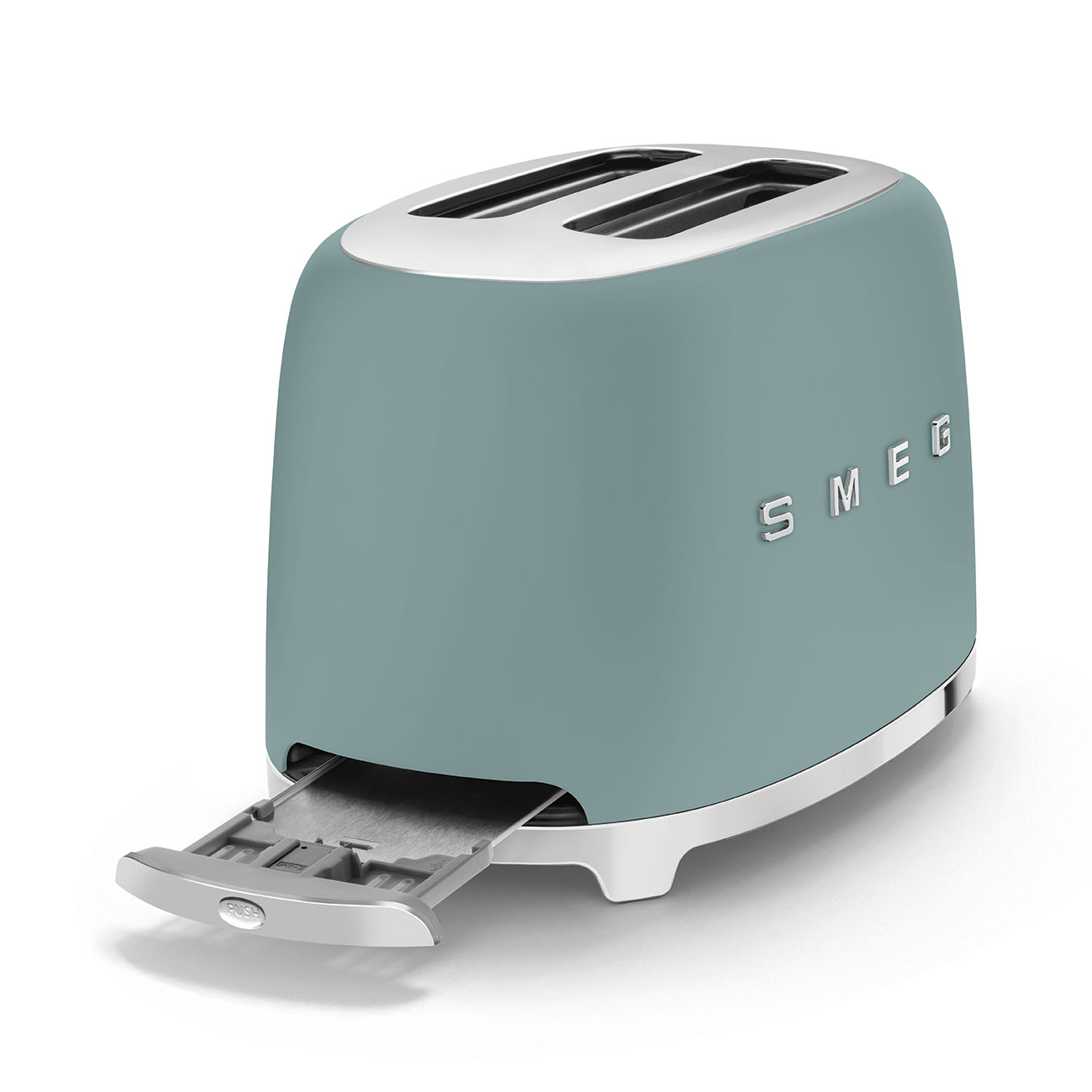 Smeg 50's Style 2 Dilim (2x1) Ekmek Kızartma Makinesi - Mat Zümrüt Yeşili - Görsel 3