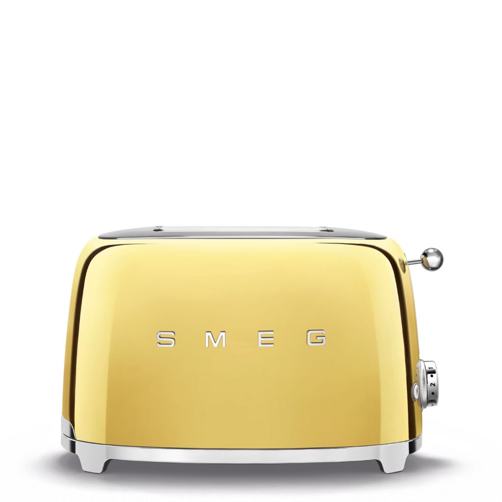 Smeg 50's Style 2 Dilim (2x1) Ekmek Kızartma Makinesi - Altın (Gold)