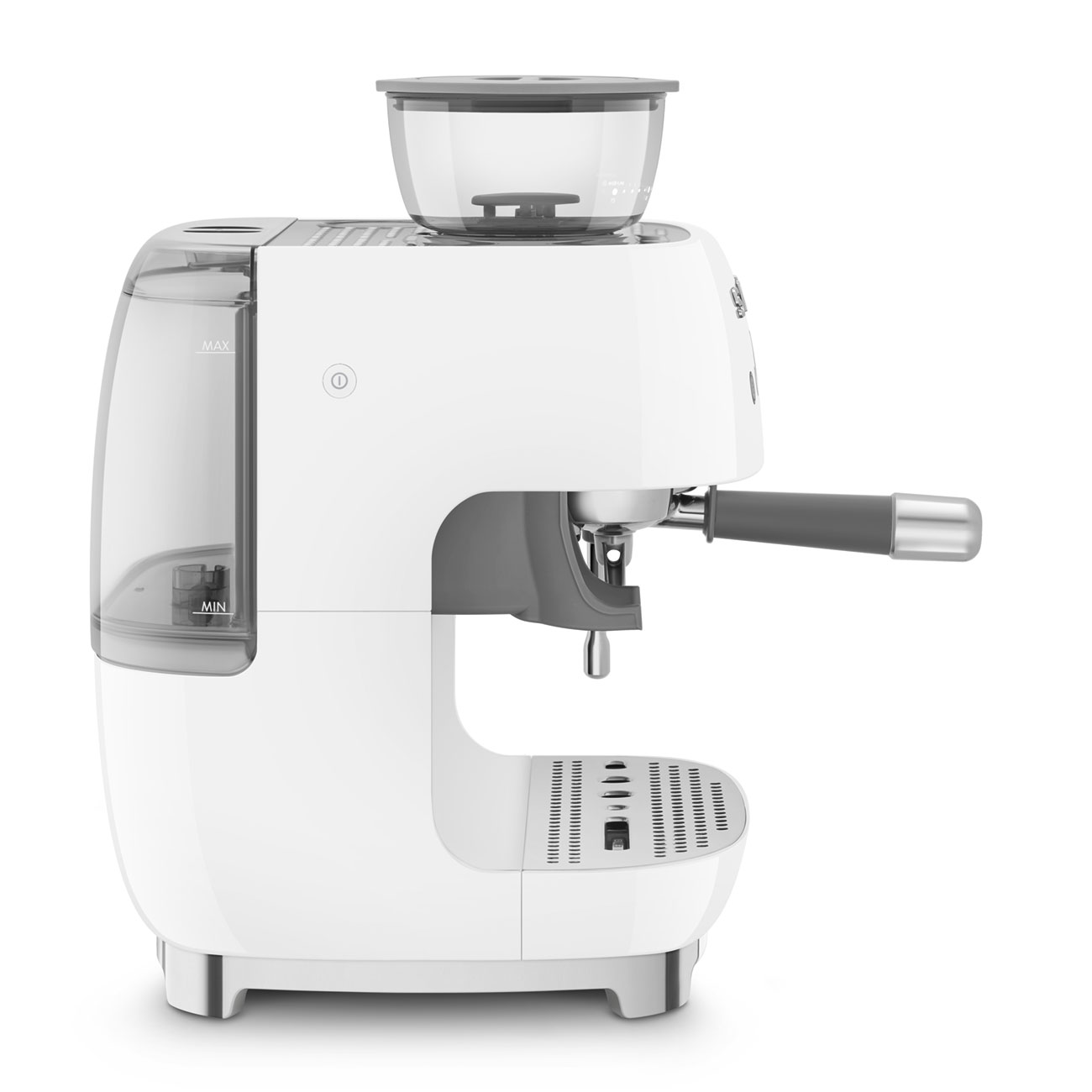 Smeg Öğütücülü Espresso Kahve Makinesi - Beyaz - Görsel 4