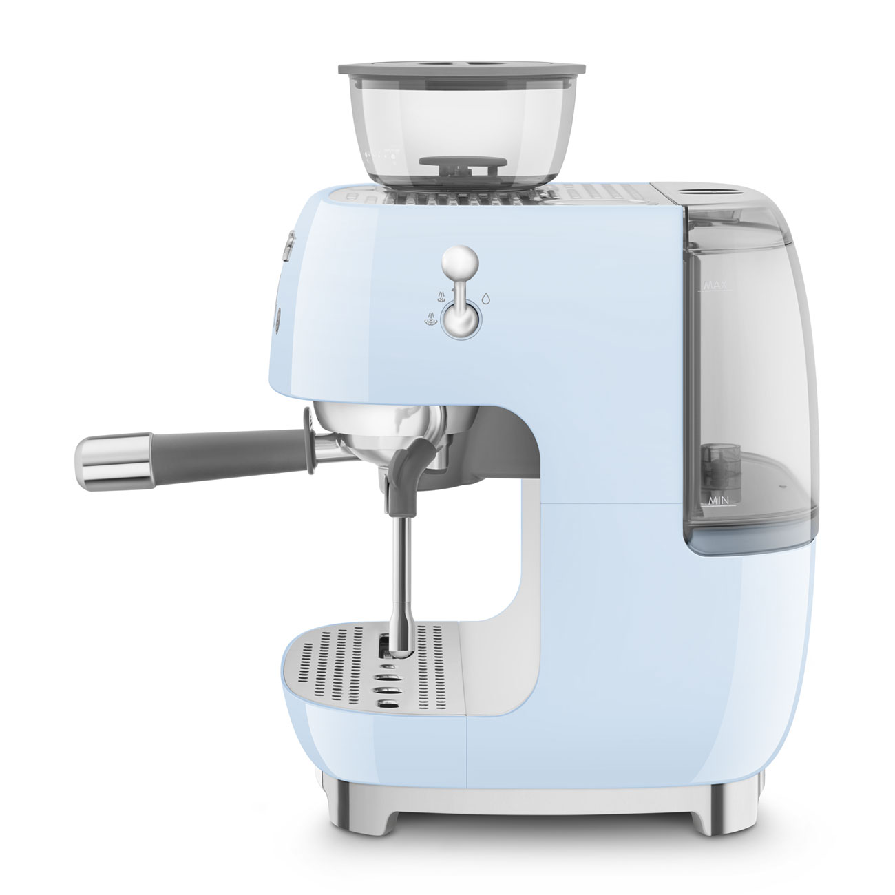 Smeg Öğütücülü Espresso Kahve Makinesi - Pastel Mavi - Görsel 2