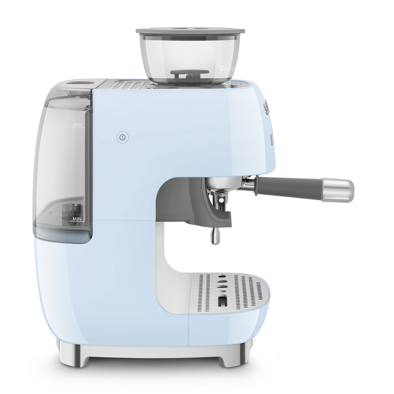 Smeg Öğütücülü Espresso Kahve Makinesi - Pastel Mavi - Görsel 4