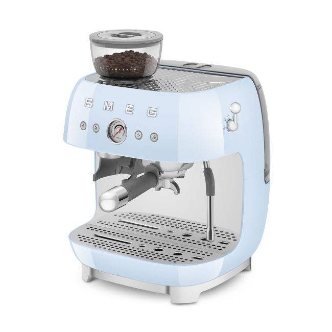 kahve ogutucu espresso makinasi pastel mavi 79950