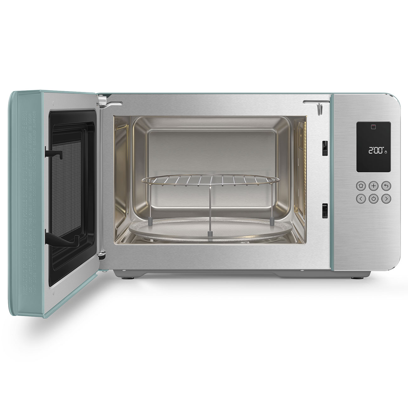 Smeg Mikrodalga Fırın - Zümrüt Yeşil 11 Smeg Mikrodalga Fırın - Zümrüt Yeşil - Görsel 6