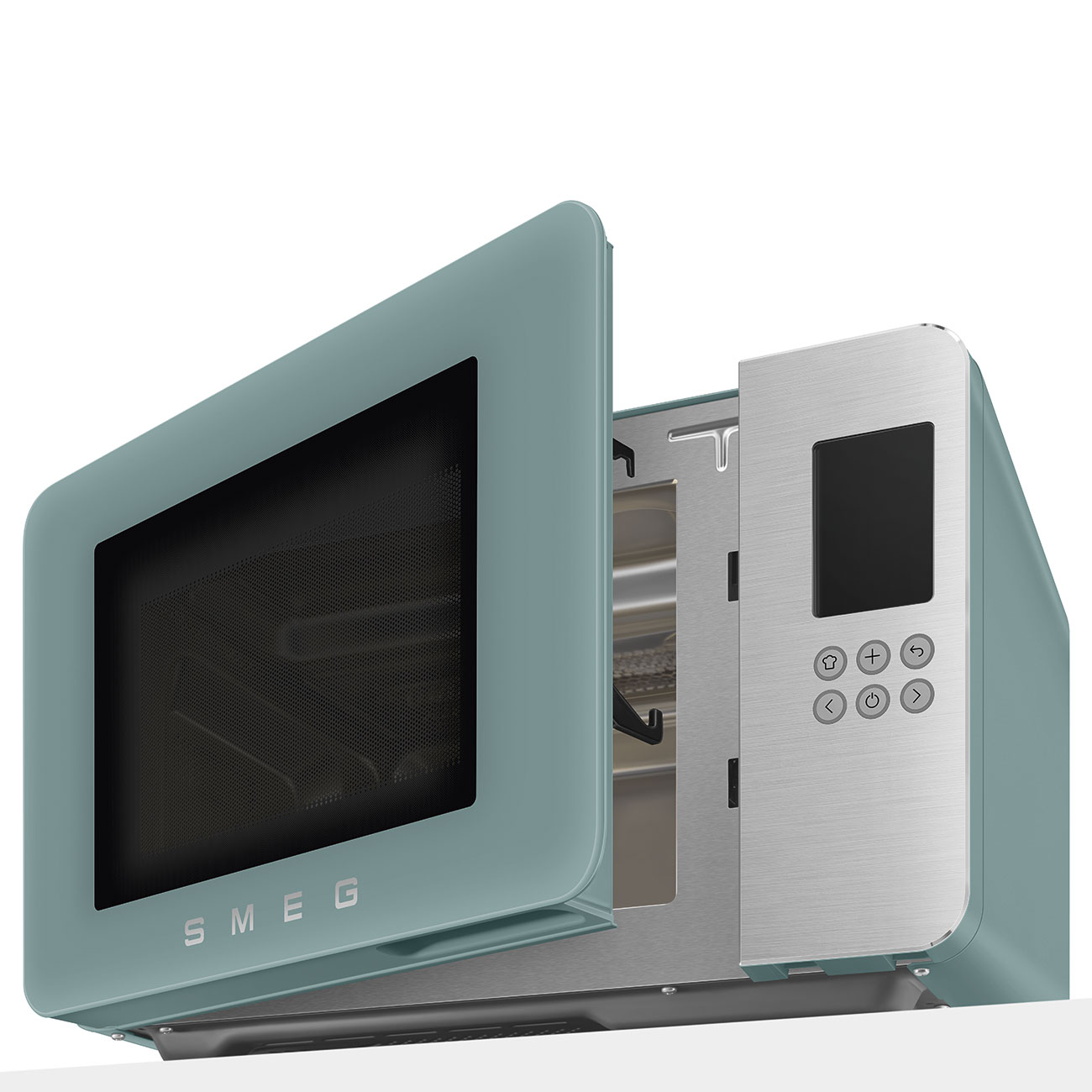 Smeg Mikrodalga Fırın - Zümrüt Yeşil 17 Smeg Mikrodalga Fırın - Zümrüt Yeşil - Görsel 9