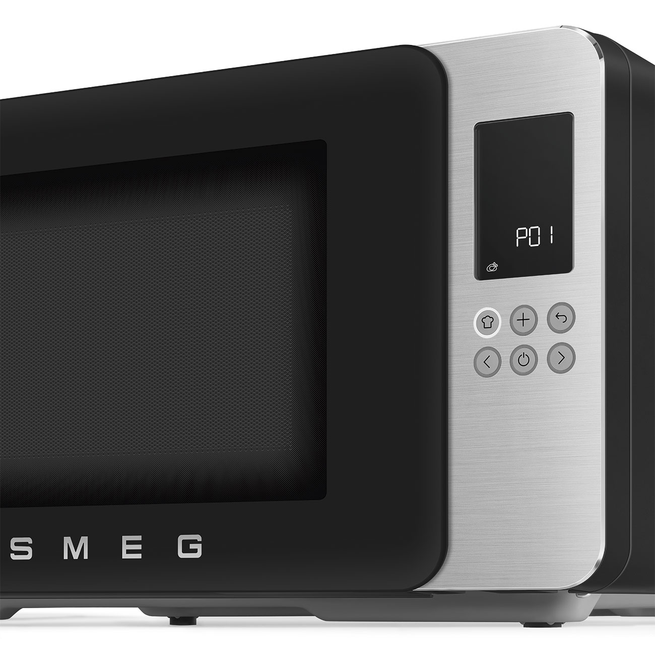Smeg Mikrodalga Fırın - Mat Siyah - Görsel 5