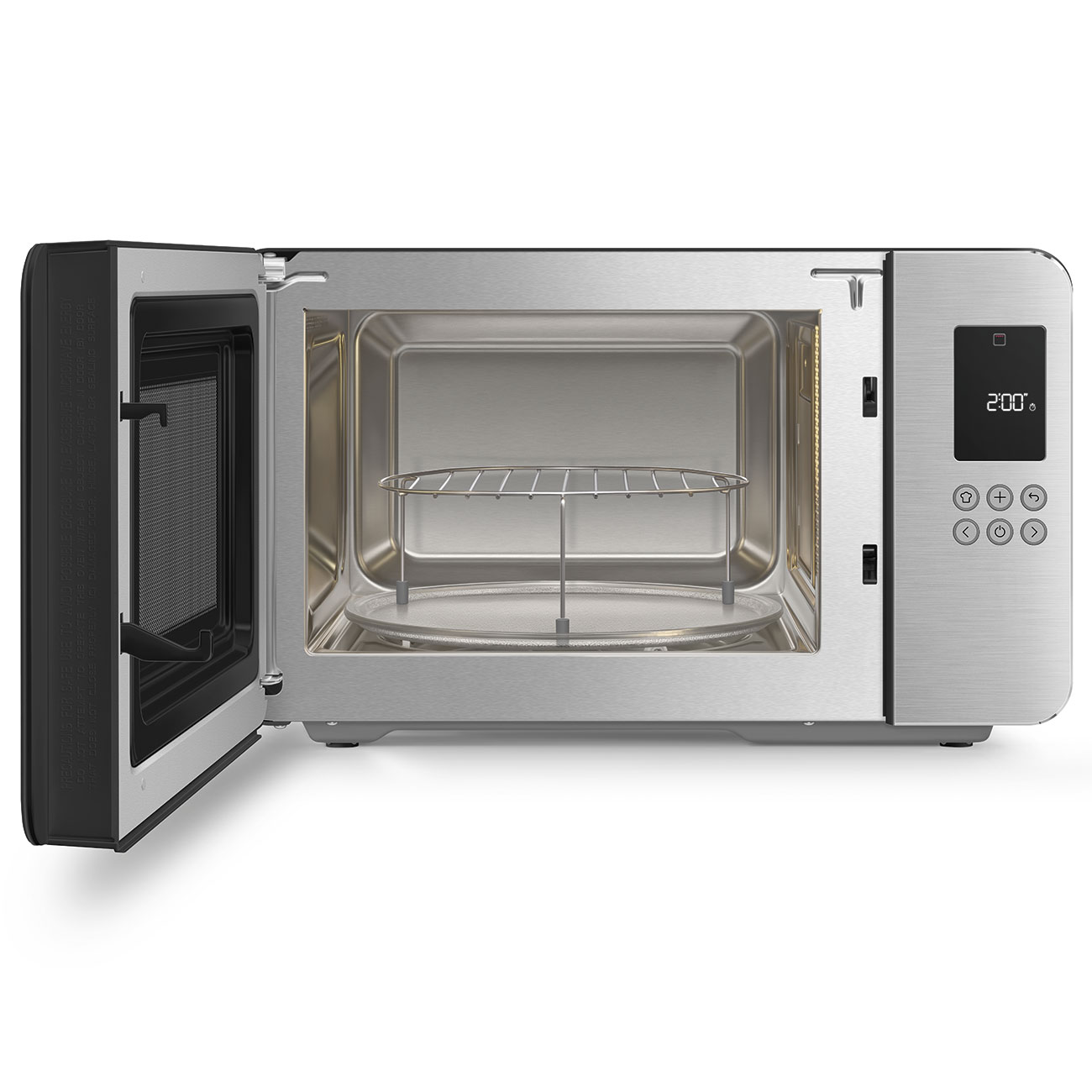 Smeg Mikrodalga Fırın - Mat Siyah - Görsel 6