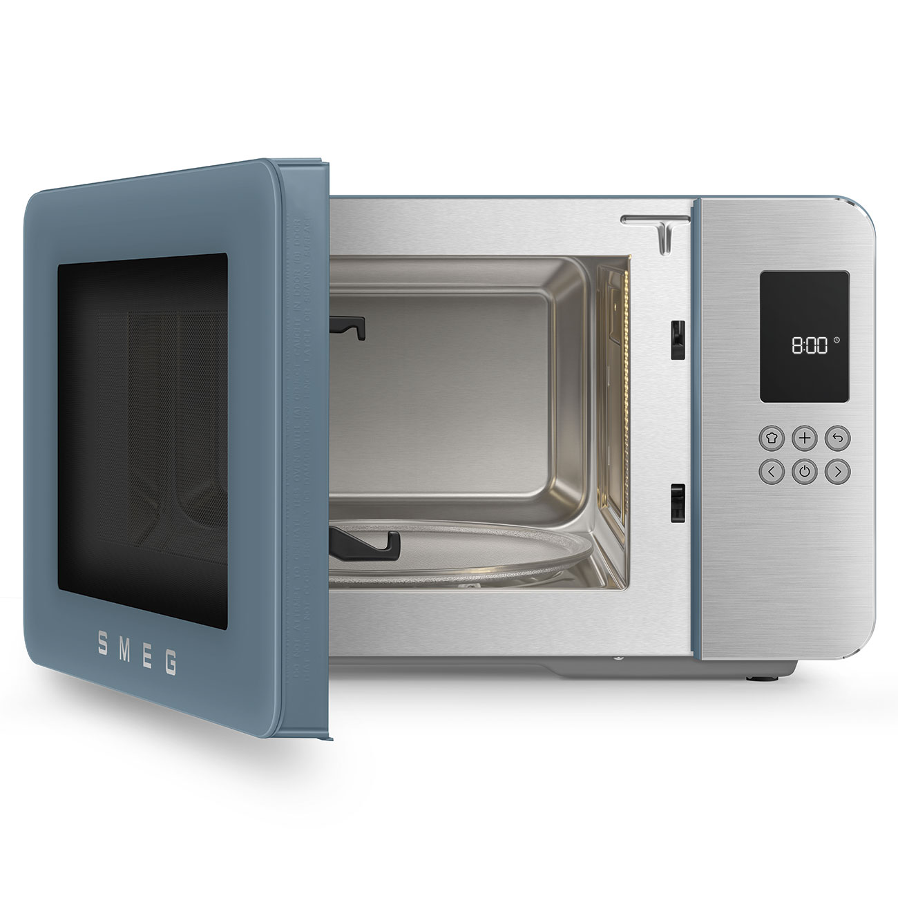Smeg Mikrodalga Fırın - Storm Blue - Görsel 2