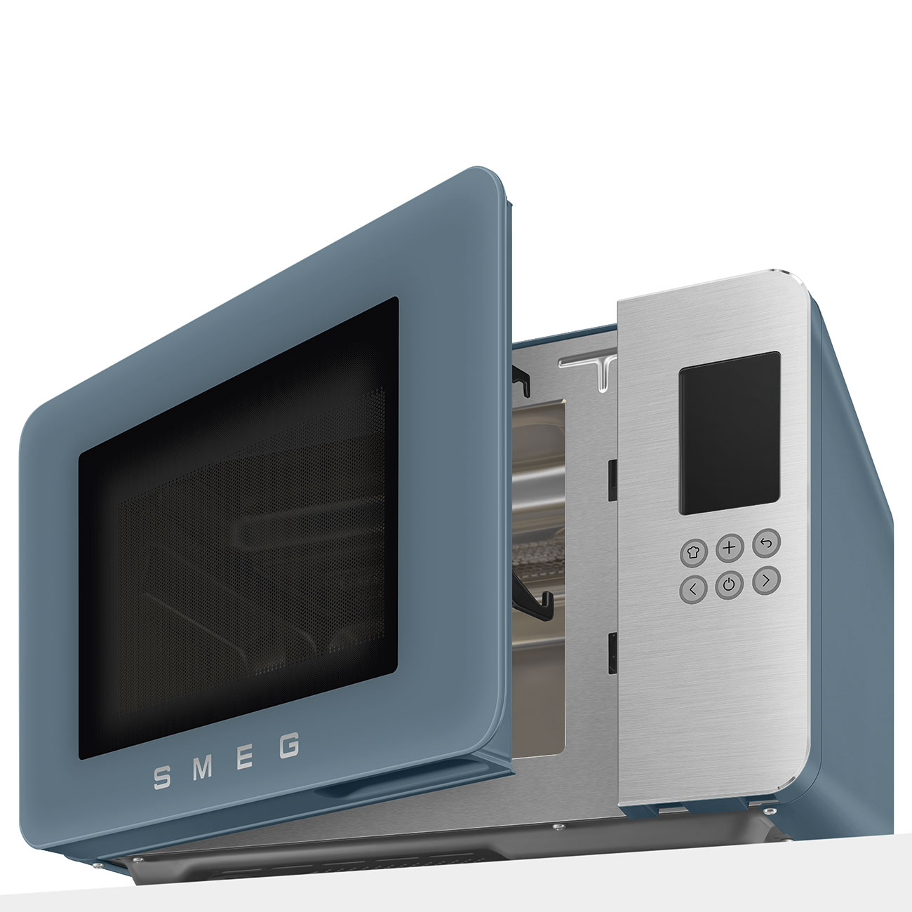 Smeg Mikrodalga Fırın - Storm Blue - Görsel 9