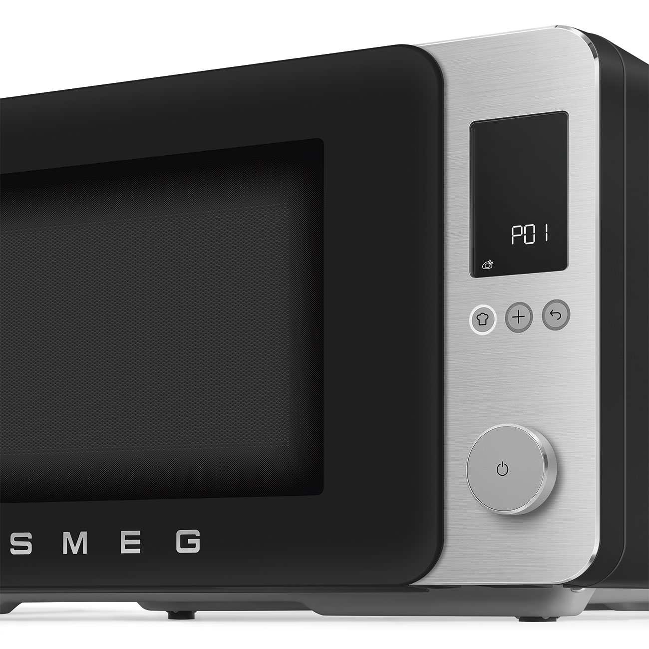 Smeg Mikrodalga Kombi Fırın - Mat Siyah - Görsel 5