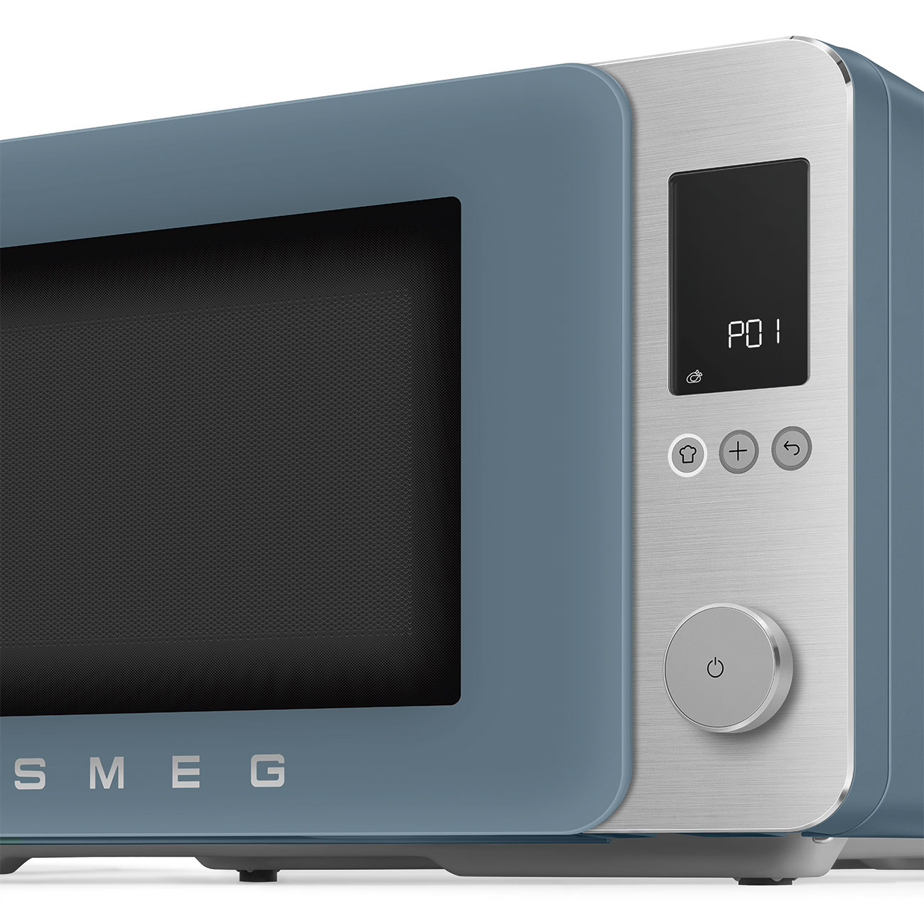 Smeg Mikrodalga Kombi Fırın - Storm Blue (Fırtına Mavisi) - Görsel 5