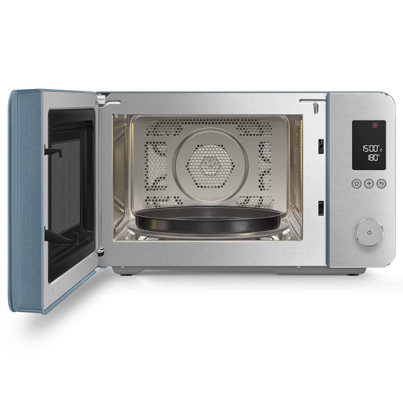 Smeg Mikrodalga Kombi Fırın - Storm Blue (Fırtına Mavisi) - Görsel 6