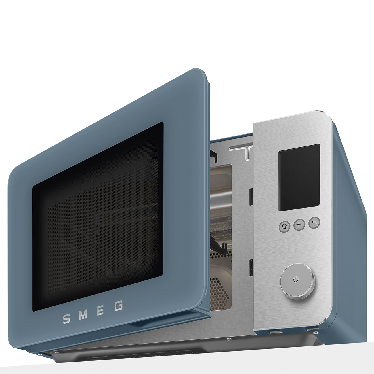 Smeg Mikrodalga Kombi Fırın - Storm Blue (Fırtına Mavisi) - Görsel 8