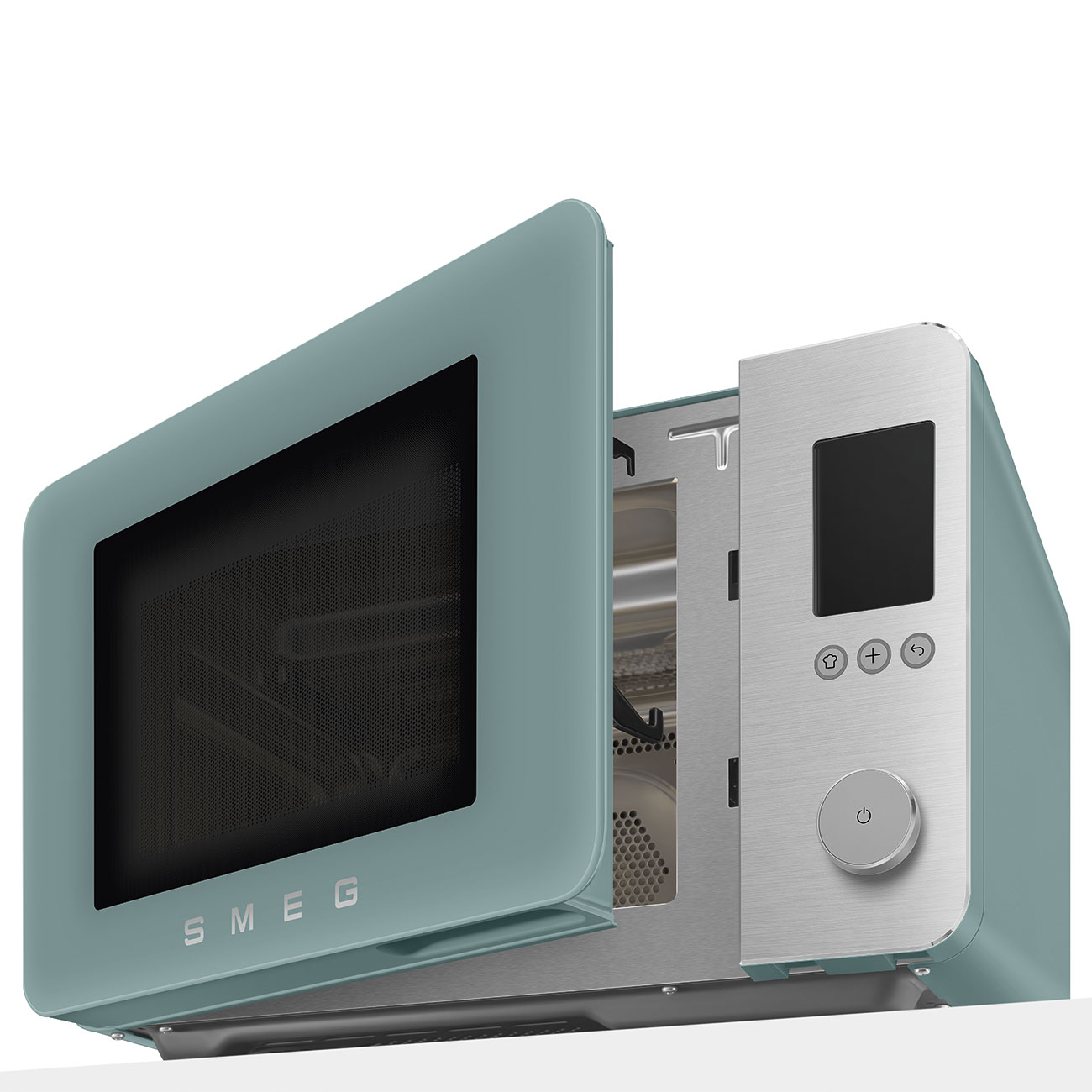 Smeg Mikrodalga Kombi Fırın - Zümrüt Yeşil 15 Smeg Mikrodalga Kombi Fırın - Zümrüt Yeşil - Görsel 8