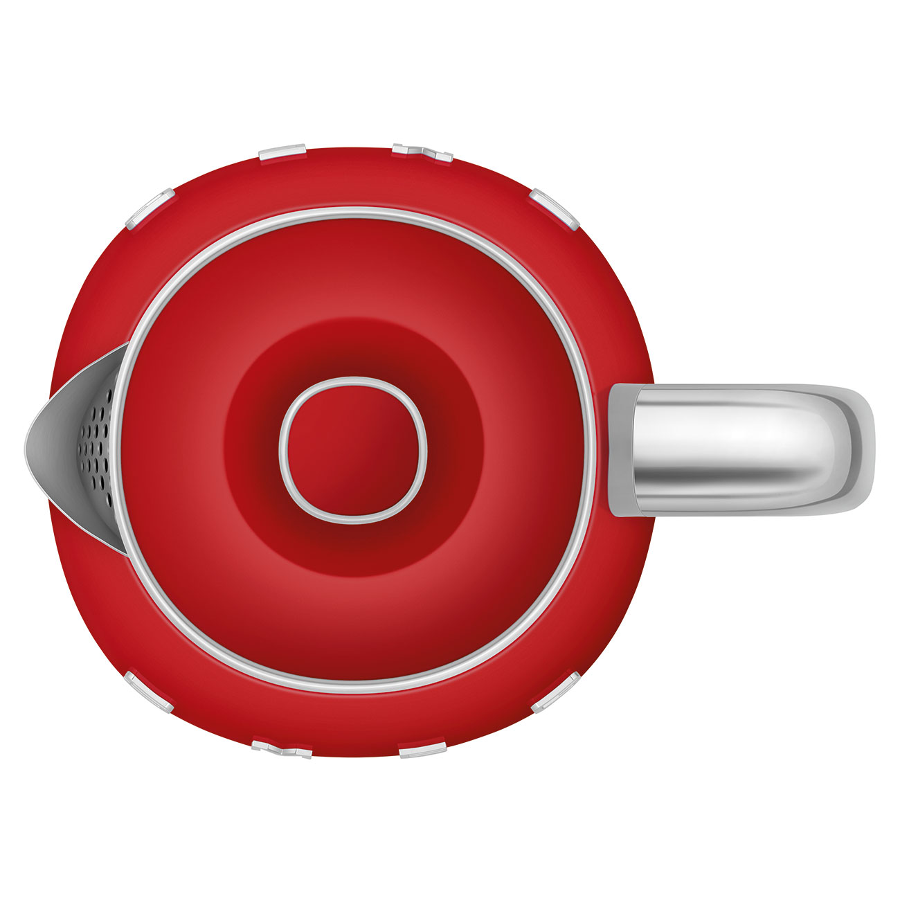 Smeg Mini Kettle (0.8 Litre) - Kırmızı - Görsel 5