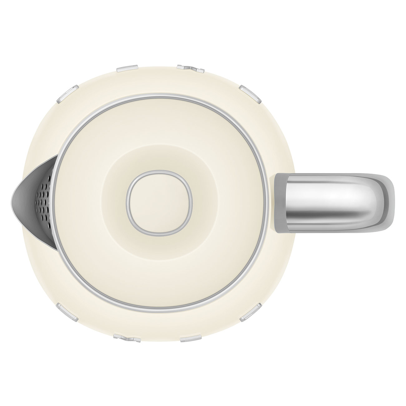 Smeg Mini Kettle (0.8 Litre) - Krem - Görsel 5