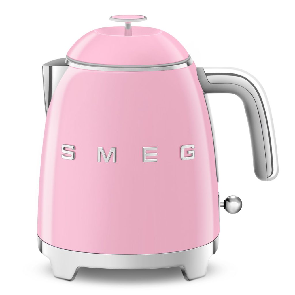 Smeg Mini Kettle (0.8 Litre) - Pembe