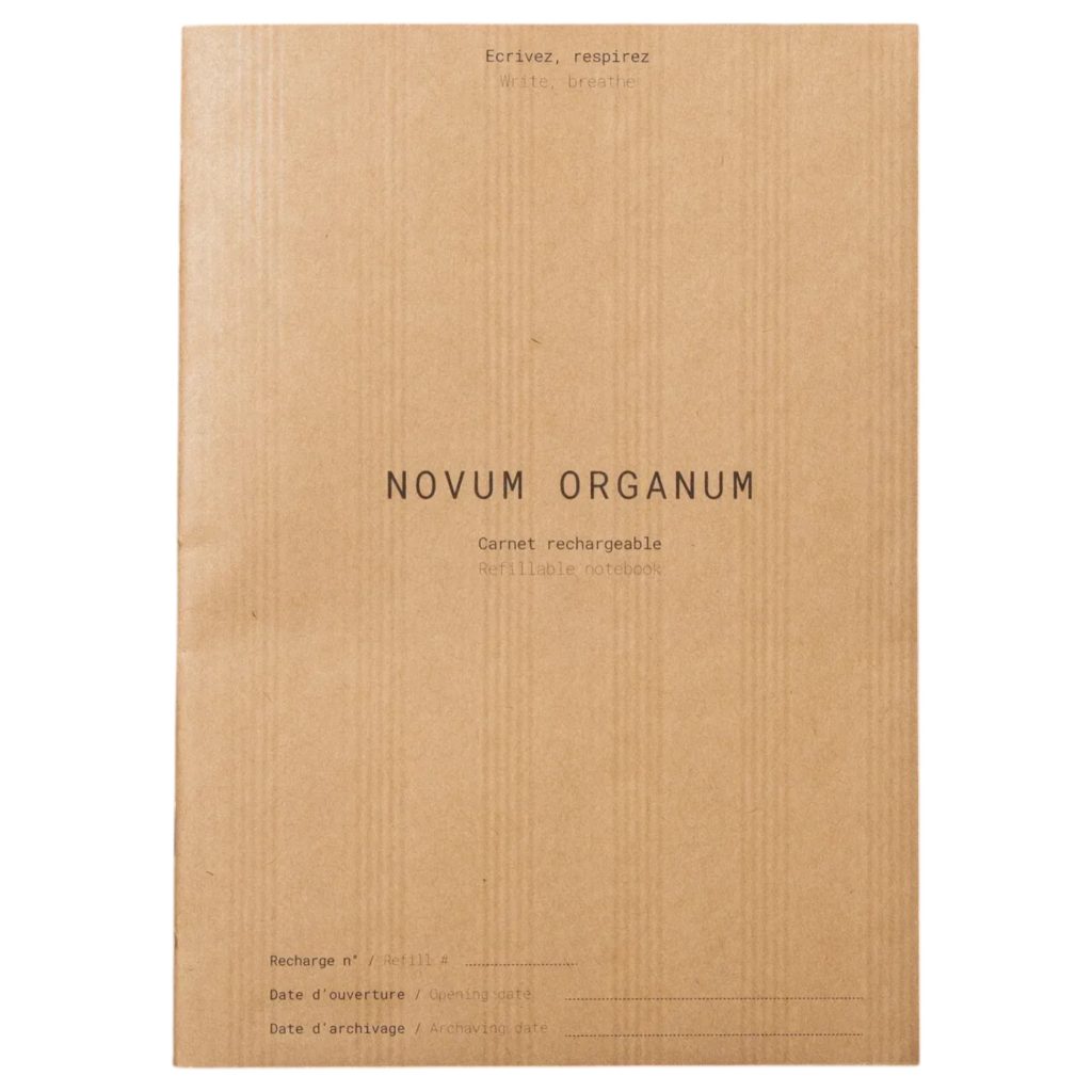 Novum Organum L Beyaz Refill Yedek Kağıt