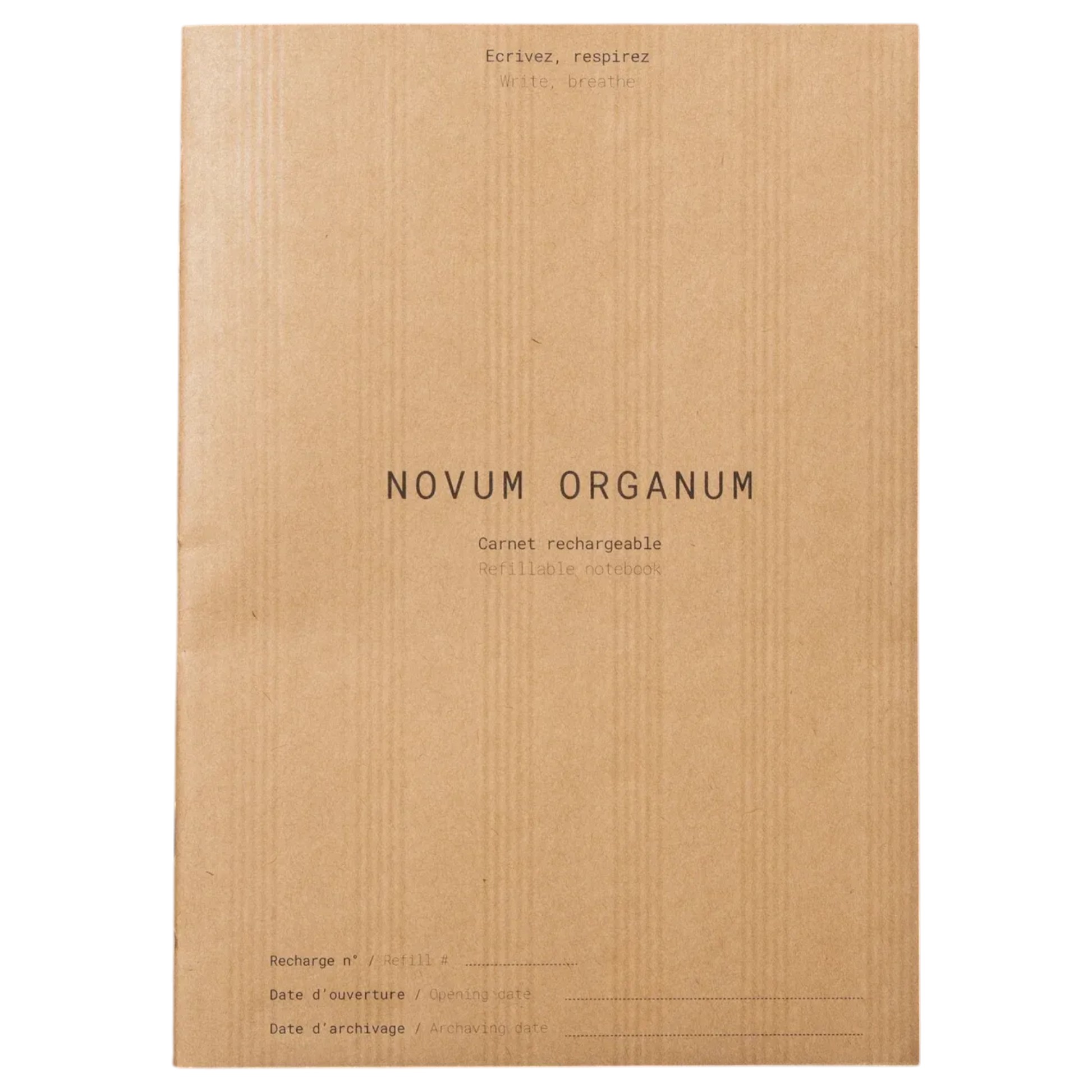 Novum Organum L Kraft Refill Yedek Kağıt