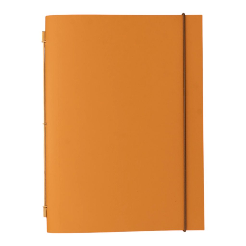 Novum Organum M Gold Deri Not Defteri | Yeniden Doldurulabilir Defter