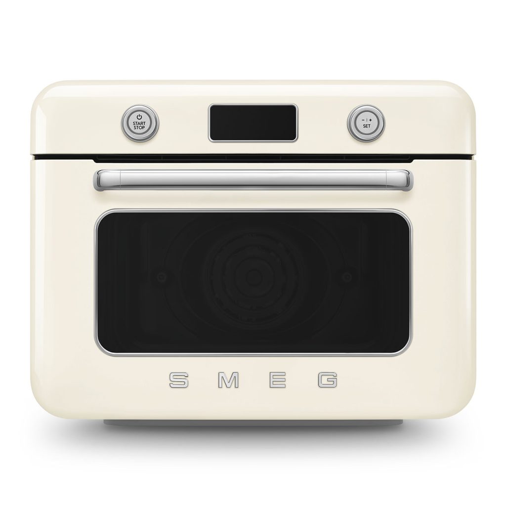 Smeg Galileo Tezgâh Üstü Kombi Buharlı Fırın - Krem