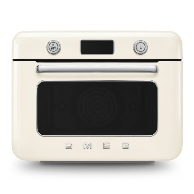 Smeg Galileo Tezgâh Üstü Kombi Buharlı Fırın - Krem