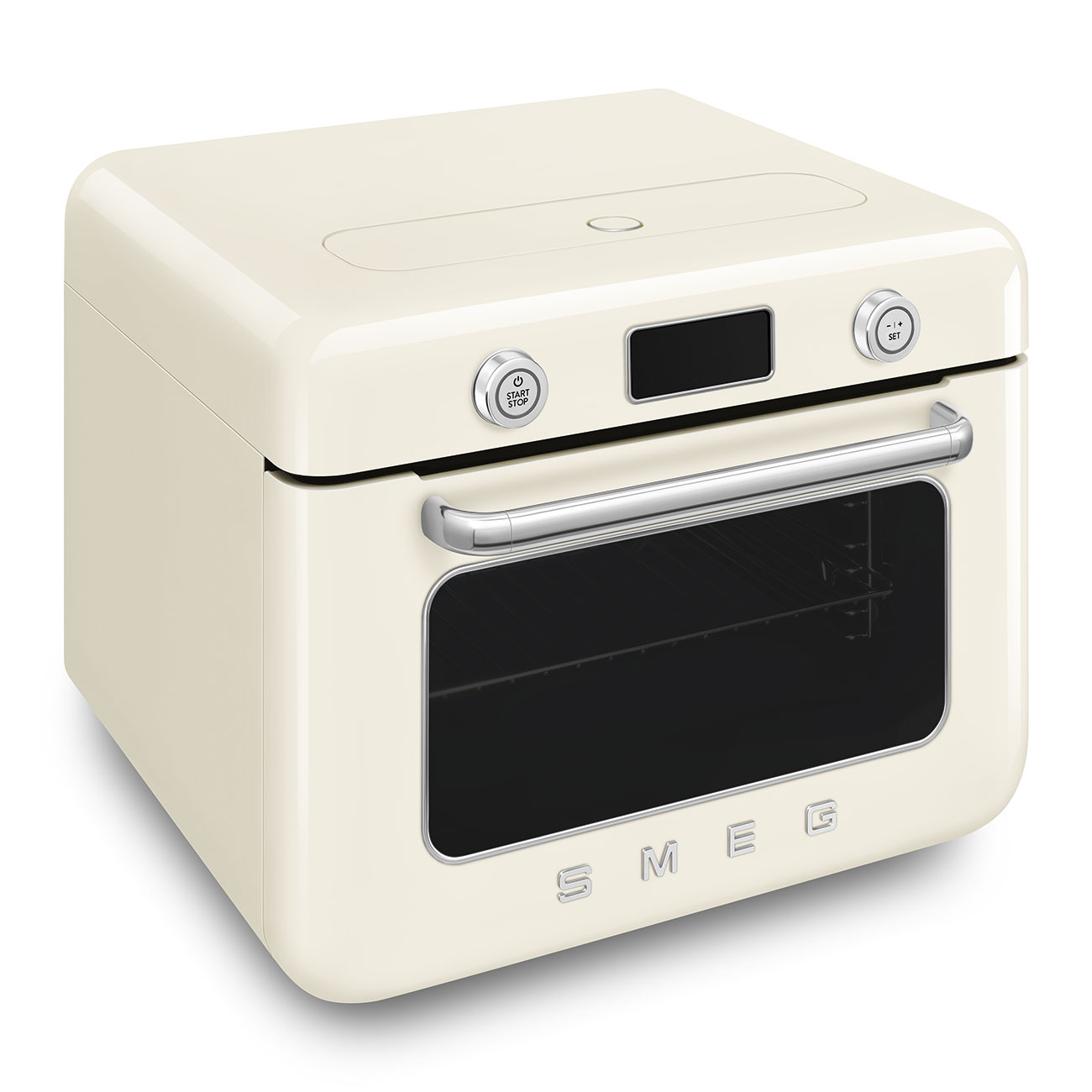Smeg Galileo Tezgâh Üstü Kombi Buharlı Fırın - Krem - Görsel 3