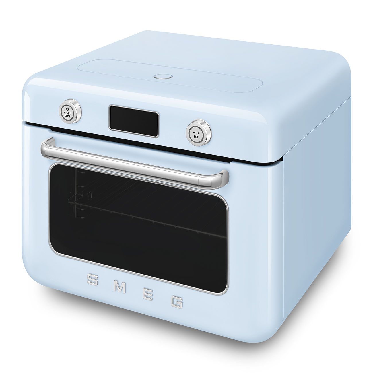 Smeg Galileo Tezgâh Üstü Kombi Buharlı Fırın - Pastel Mavi 7 Smeg Galileo Tezgâh Üstü Kombi Buharlı Fırın - Pastel Mavi - Görsel 4