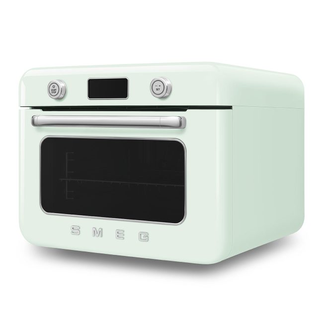 retro serisi solo kombi buharli firin pastel yesil 80535