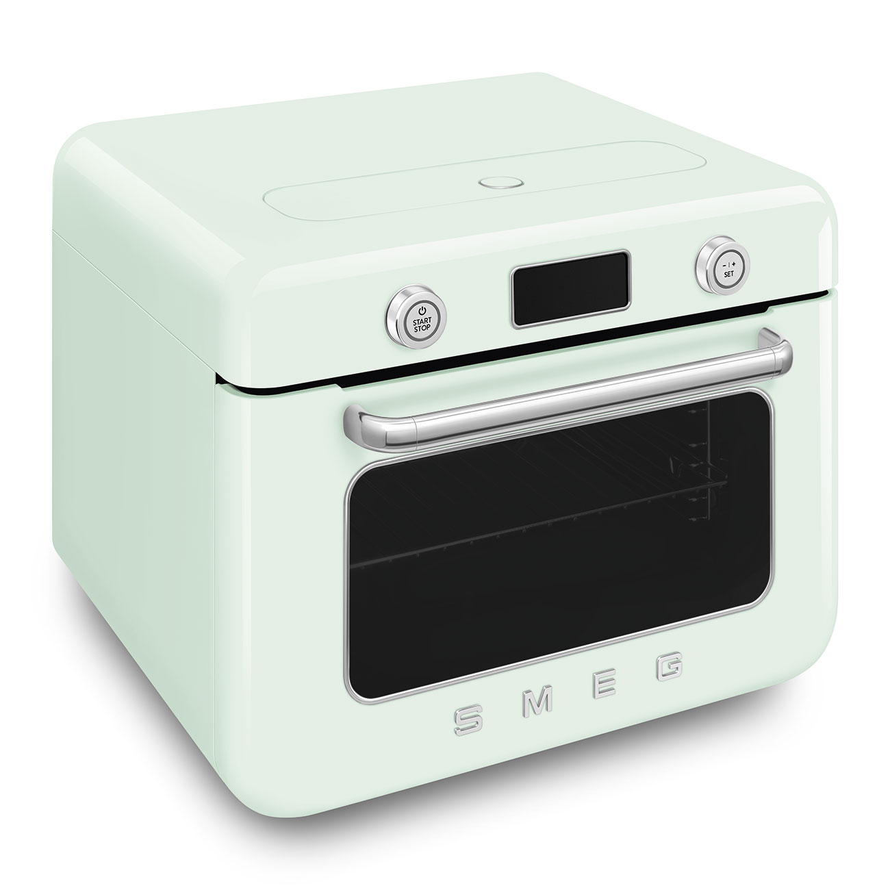 Smeg Galileo Tezgâh Üstü Kombi Buharlı Fırın - Pastel Yeşil 5 Smeg Galileo Tezgâh Üstü Kombi Buharlı Fırın - Pastel Yeşil - Görsel 3