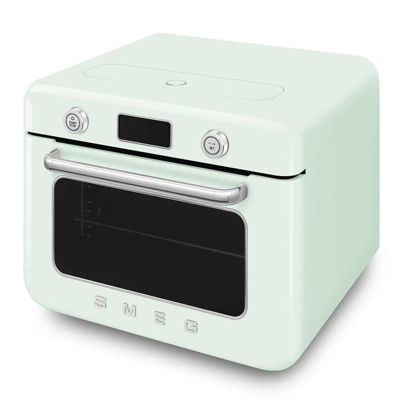 Smeg Galileo Tezgâh Üstü Kombi Buharlı Fırın - Pastel Yeşil 7 Smeg Galileo Tezgâh Üstü Kombi Buharlı Fırın - Pastel Yeşil - Görsel 4